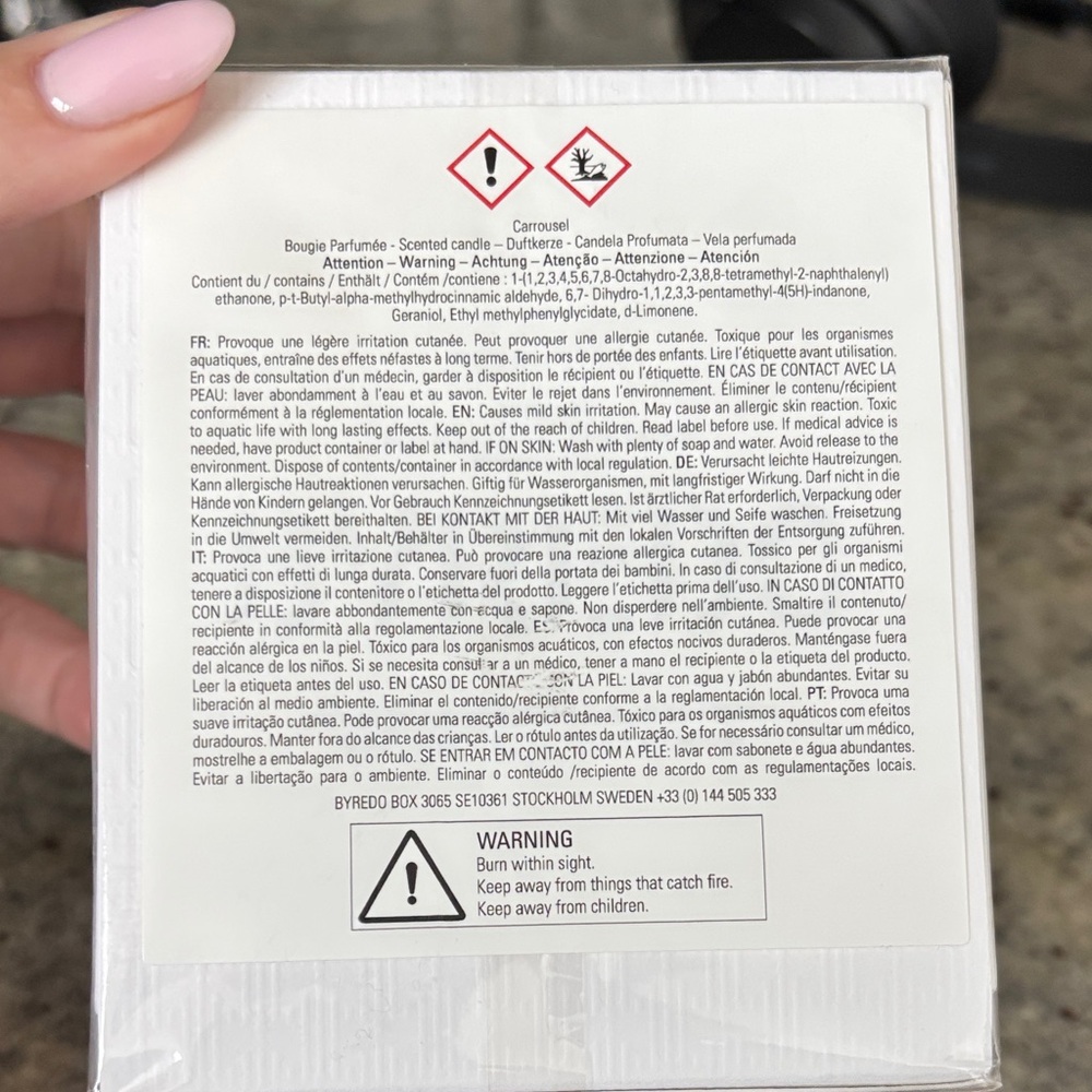 Byredo Carrousel Scented Candle BNIB (discontinued scent) - Picture 2 of 3